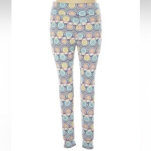 LuLaRoe TC Tall Curvy Nesting Doll Matryoshka Plus Size Leggings Pastel Size 1X